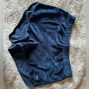Hollister velvet lounge shorts